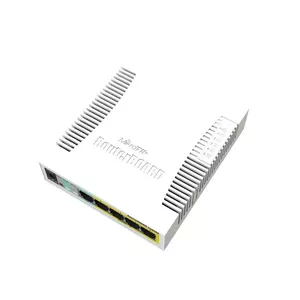 Mikrotik CSS106-1G-4P-1S tīkla pārslēgs Gigabit Ethernet (10/100/1000) Power over Ethernet (PoE) Balts