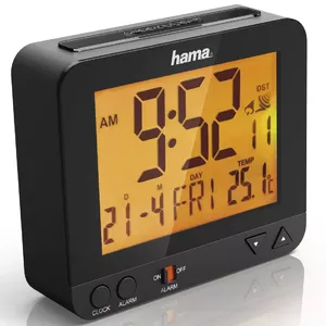 Hama RC 550 Цифровой будильник Черный