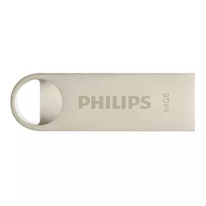 Philips Moon Edition 2.0 USB zibatmiņa 64 GB USB Type-A Sudrabs