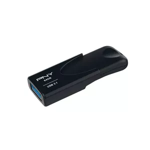 PNY Attaché 4 USB zibatmiņa 64 GB USB Type-A 3.2 Gen 1 (3.1 Gen 1) Melns