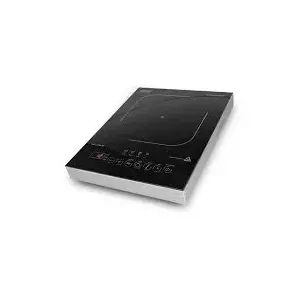 Caso ProGourmet 2100 Black, Stainless steel Countertop 27.5 cm Zone induction hob 1 zone(s)