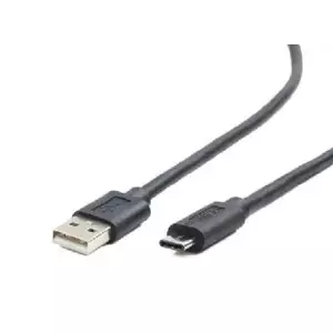 Cablexpert CCP-USB2-AMCM-1M USB кабель USB 2.0 USB A USB C Черный