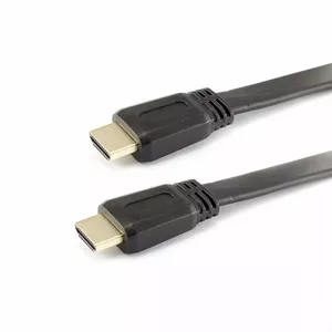 Sbox HDMI-HDMI 1.4 Flat M/M 1.5m HDMI-FLAT-15B черный