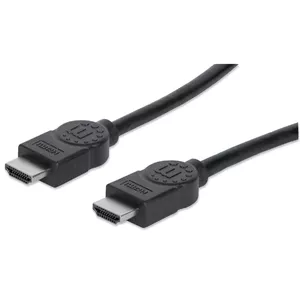 Manhattan 393768 HDMI кабель 3 m HDMI Тип A (Стандарт) Черный