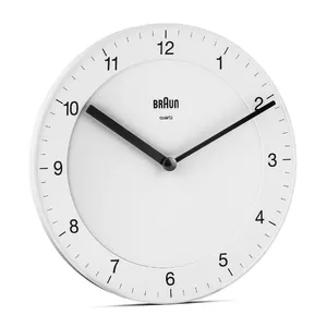 Braun BC06W Quartz clock Круглый Белый