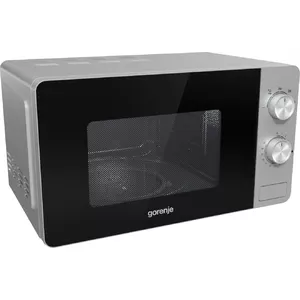 Gorenje MO17E1S microwave Over the range Solo microwave 17 L 700 W Black, Stainless steel