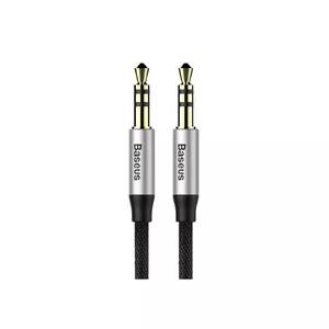 Baseus CAM30CS1 audio cable 1.5 m 3.5mm Black, Silver