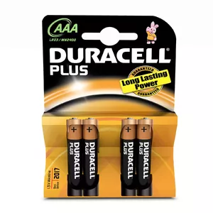 Duracell AAA Plus Vienreizējas lietošanas baterija Sārmaina akumulatoru baterija