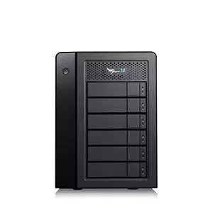Promise Technology Pegasus32 R6 дисковая система хранения данных 24 TB Tower Черный