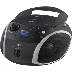 Grundig GRB 4000 BT Цифровой 3 W DAB+, FM Черный, Серебристый MP3-воспроизведение