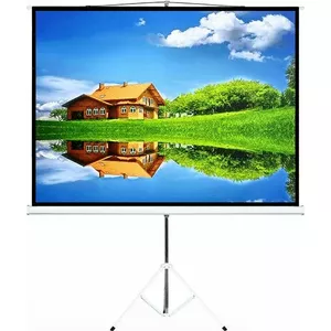 Projection Screen With 200x200 Tripods Maclean MC-680