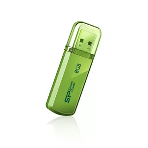 Silicon Power 8GB Helios 101 USB zibatmiņa USB Type-A 2.0 Zaļš