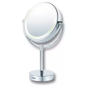 Beurer, диаметр 17 см, серебристый - Косметическое зеркало