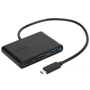 Targus USB-C to HDMI/USB-C/USB A 30cm Проводная USB 3.2 Gen 1 (3.1 Gen 1) Type-C Черный