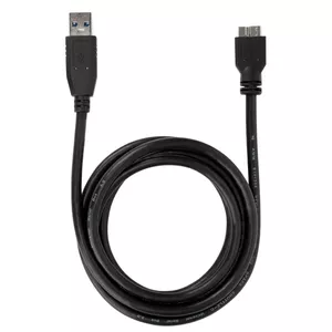 Targus ACC1005EUZ USB кабель 1,8 m USB 3.2 Gen 1 (3.1 Gen 1) USB A Micro-USB B Черный
