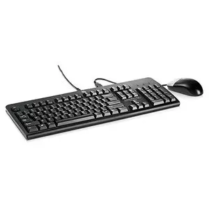 HPE USB Keyboard and Mouse, PVC Free, Intl tastatūra Pele iekļauta QWERTY Melns