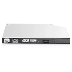 HPE 9.5mm SATA DVD-RW JackBlack Gen9 Optical Drive оптический привод Внутренний DVD Super Multi DL Черный, Серый