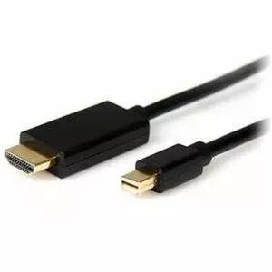  Kabelis Brackton miniDisplayPort-HDMI 2.0m, melns