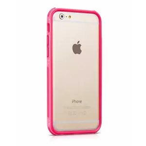 HOCO Apple iPhone 6 Перемещение Ударопрочный силиконовый бампер Розовый