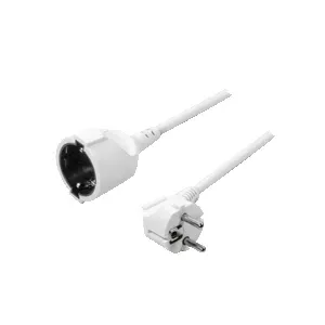 LogiLink LPS101 кабель питания Белый 3 m