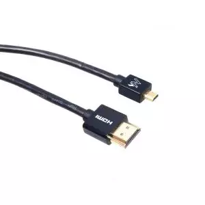 Maclean MCTV-722 HDMI kabelis 2 m HDMI Type D (Micro) HDMI Type A (Standard) Melns