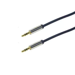 LogiLink 3.5mm - 3.5mm 0.3m аудио кабель 0,3 m 3,5 мм Синий