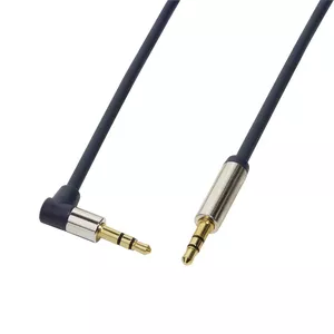 LogiLink 3.5mm - 3.5mm 1m audio kabelis Zils