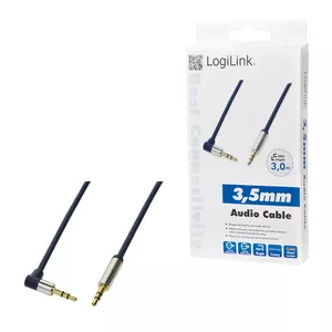 LogiLink 3.5mm - 3.5mm 3m аудио кабель 3,5 m 3,5 мм Синий