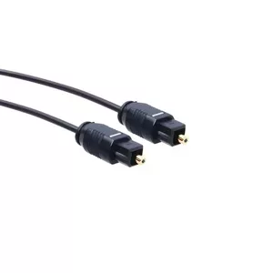 Maclean MCTV-750 audio kabelis 0,5 m TOSLINK Melns
