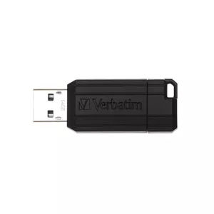 Verbatim PinStripe USB флеш накопитель 64 GB USB тип-A 2.0 Черный
