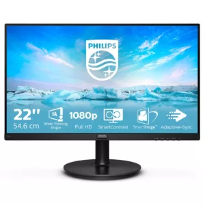 Philips V Line 221V8/00 computer monitor 54.6 cm (21.5") 1920 x 1080 pixels Full HD LED Black