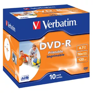 Verbatim 43521 чистый DVD 4,7 GB DVD-R 10 шт