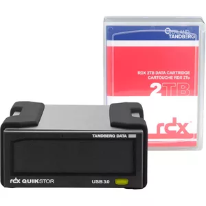 Overland-Tandberg 8865-RDX Rezerves kopēšanas atmiņas ierīce Krātuves diskdzinis RDX kasetne 2 TB