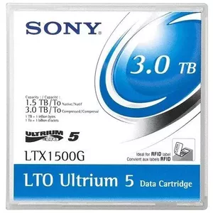 Sony LTX1500GN Rezerves kopēšanas datu nesējs Tukša datu lente 1,5 TB LTO 1,27 cm