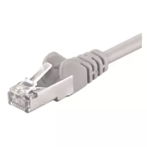 M-Cab 0.5m SFTP Cat5e tīkla kabelis Pelēks 0,5 m SF/UTP (S-FTP)