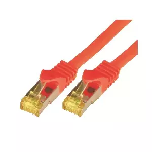 M-Cab 0.25m CAT7 S-FTP tīkla kabelis Sarkans 0,25 m S/FTP (S-STP)