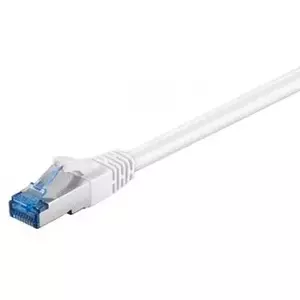 M-Cab Cat6A S/STP, 0.5m tīkla kabelis Balts 0,5 m S/FTP (S-STP)