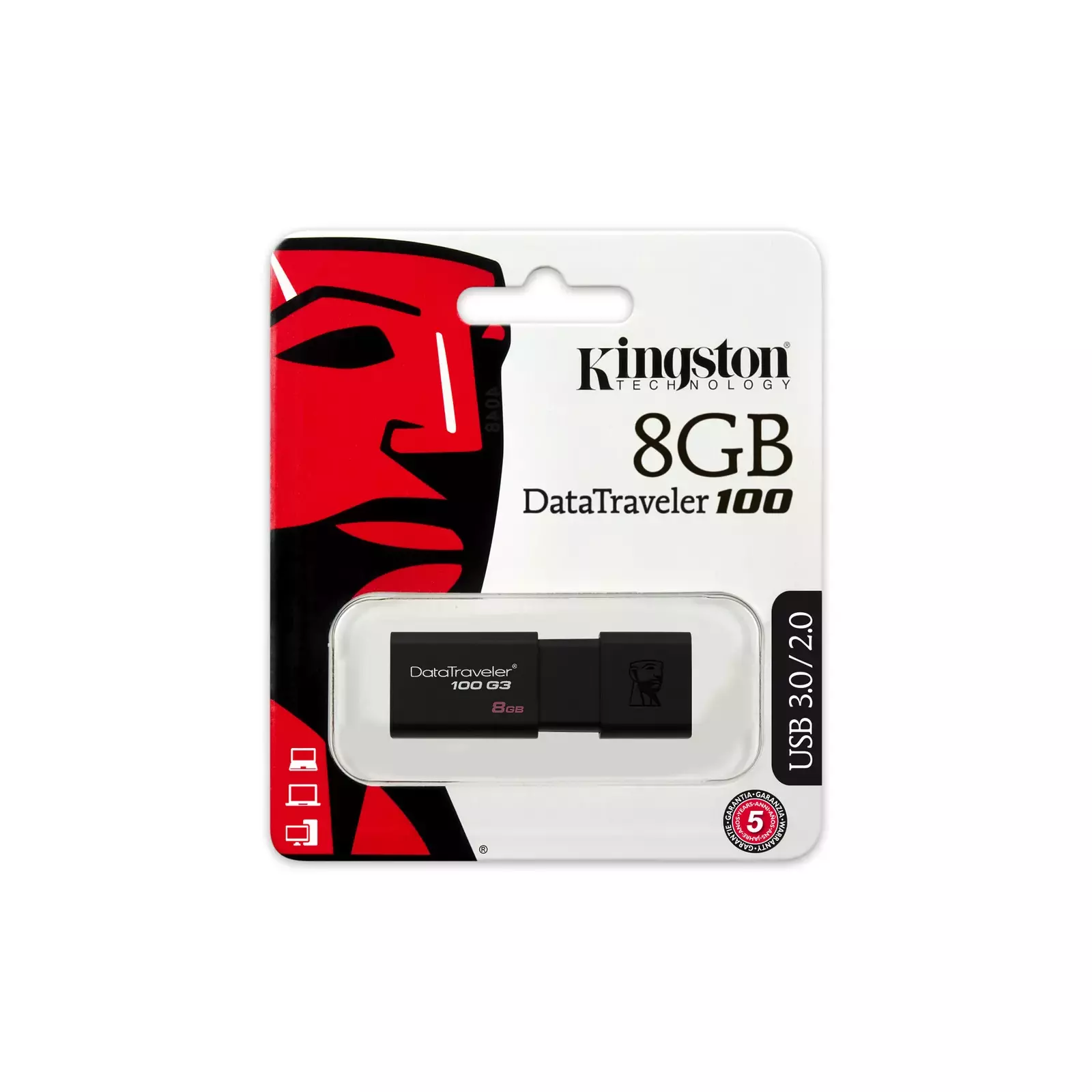 KINGSTON DT100G3/8GB Photo 3