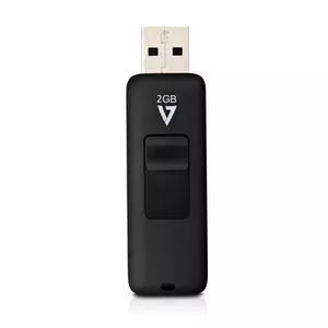 V7 VF22GAR-3E USB zibatmiņa 2 GB USB Type-A 2.0 Melns