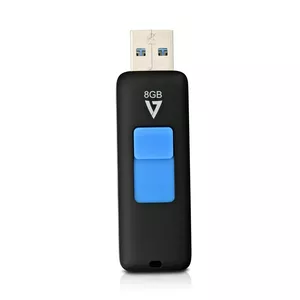 V7 8GB USB 3.0 USB zibatmiņa USB Type-A 3.2 Gen 1 (3.1 Gen 1) Melns