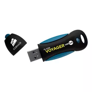 Corsair Voyager 256GB USB флеш накопитель USB тип-A 3.2 Gen 1 (3.1 Gen 1) Черный, Синий