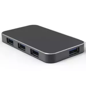 Digitus USB 3.0 HUB 4-Port USB 3.2 Gen 1 (3.1 Gen 1) Type-A 5000 Мбит/с Черный