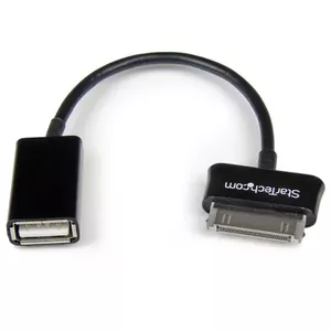StarTech.com SDCOTG дата-кабель мобильных телефонов Черный 0,1524 m Samsung 30p USB A