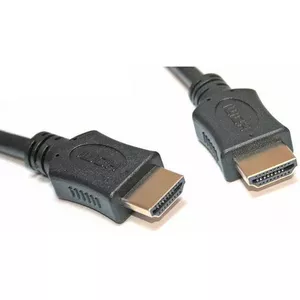 Omega OCHB41 HDMI Vads V1.4 Ar Internetu type A - 19/19 male/male Izturīga pārklājuma 1.5m Melns (Poly Bag)