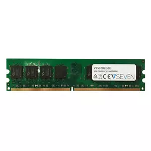 V7 V753002GBD atmiņas modulis 2 GB 1 x 2 GB DDR2 667 MHz