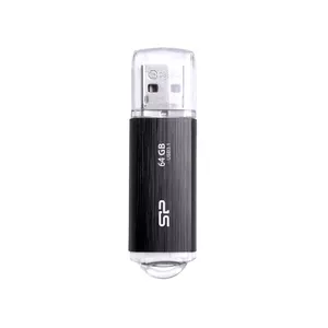 Silicon Power Blaze B02 USB zibatmiņa 64 GB USB Type-A 3.2 Gen 1 (3.1 Gen 1) Melns