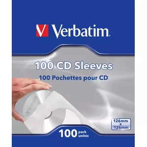 Verbatim Кармашки для CD (бумажные) — по 100 шт. в пачке