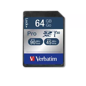 Verbatim Pro 64 GB SDXC UHS Класс 10