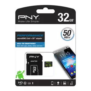 PNY Performance 32 GB MicroSDHC UHS-I Класс 10