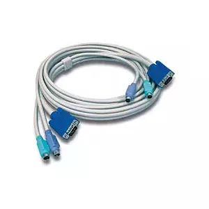 Trendnet TK-C15 tastatūras video peles (KVM) kabelis Pelēks 4,5 m
